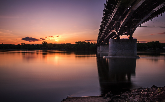 Bridge at Sunrise