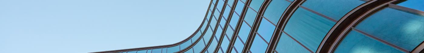 Glass building