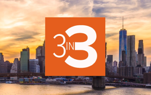 3 in 3 