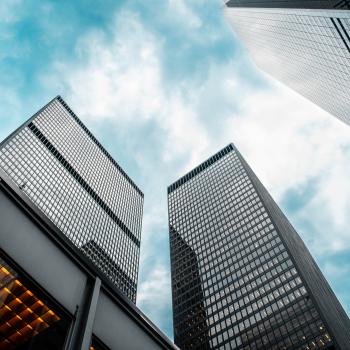 Blue Sky and Tall Buildings