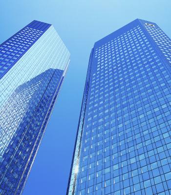 Two skyscrapers