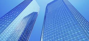 Two skyscrapers